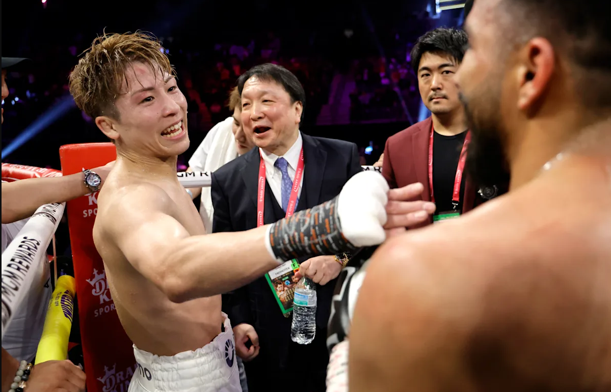 Japanese boxing sensation overcomes adversity in T-Mobile Arena thriller