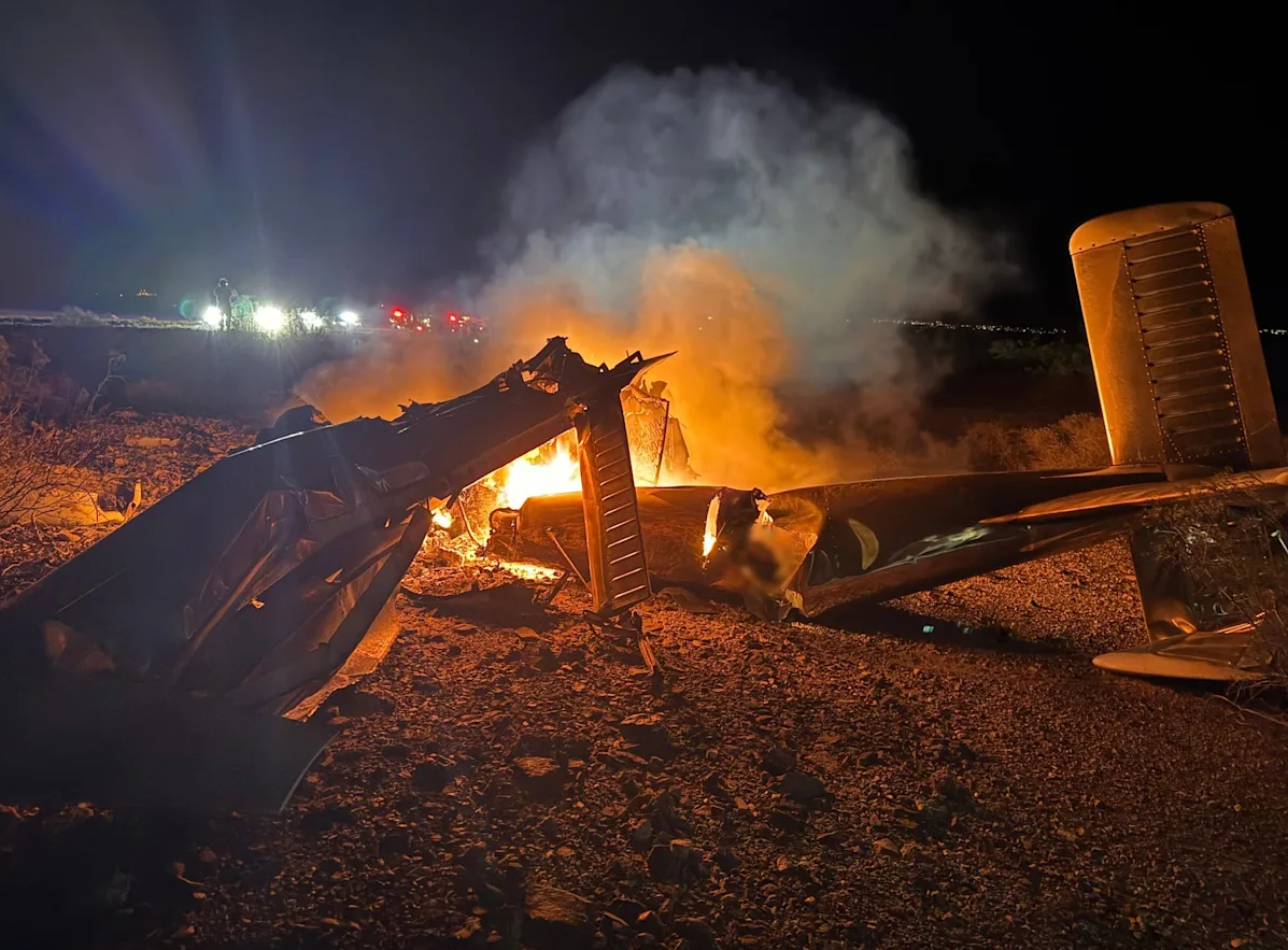 Fatal plane crash near Needles claims two lives after North Las Vegas departure
