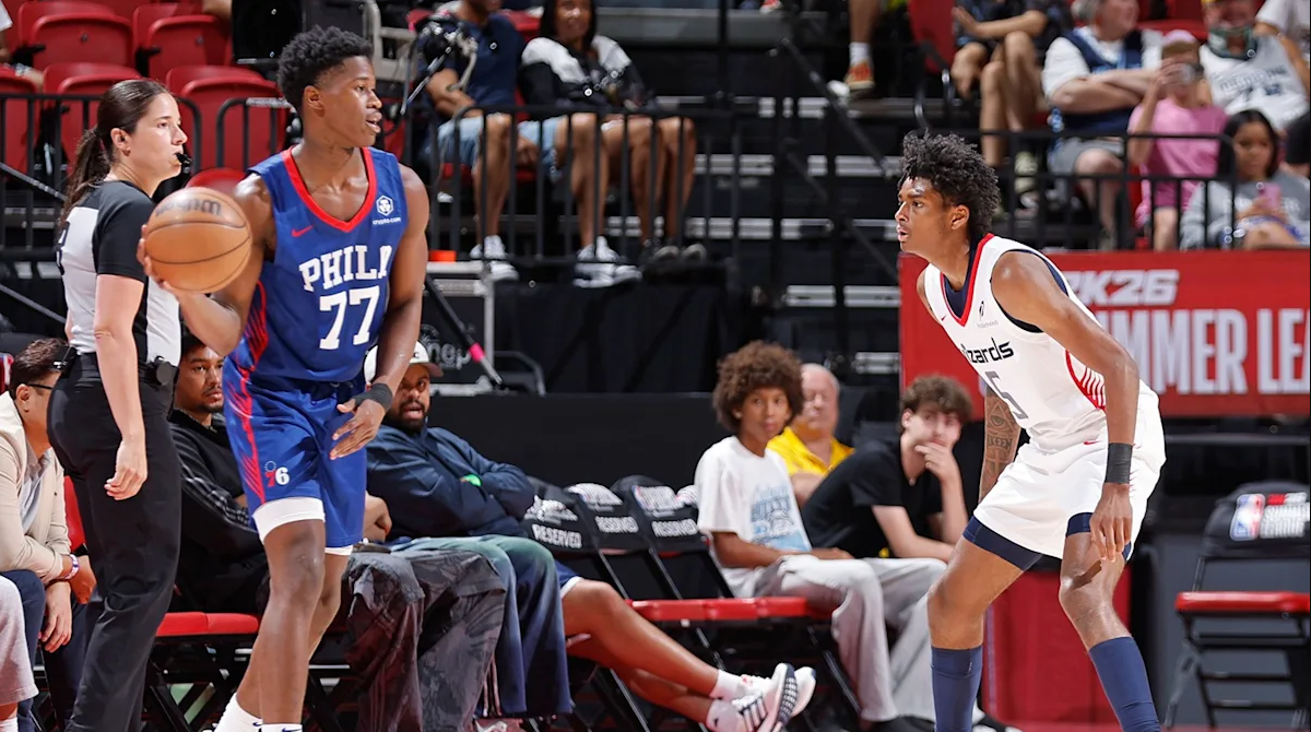 Sixers capture first Vegas summer league win with Edgecombe’s return