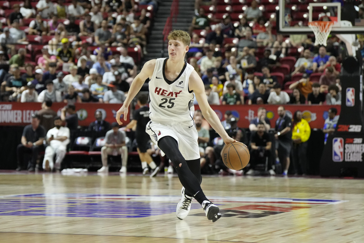 Summer League spotlight: Jakucionis steady in loss as Heat fall to Pistons