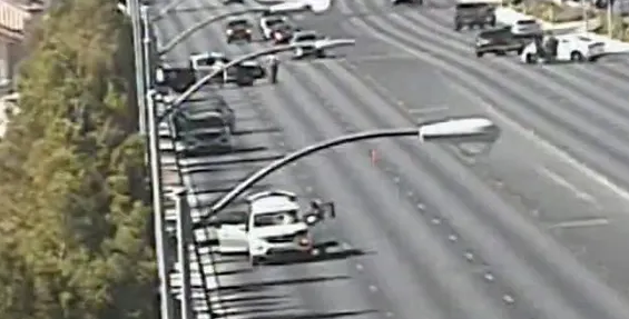 Six-year-old fights for life after asphalt debris crashes through windshield