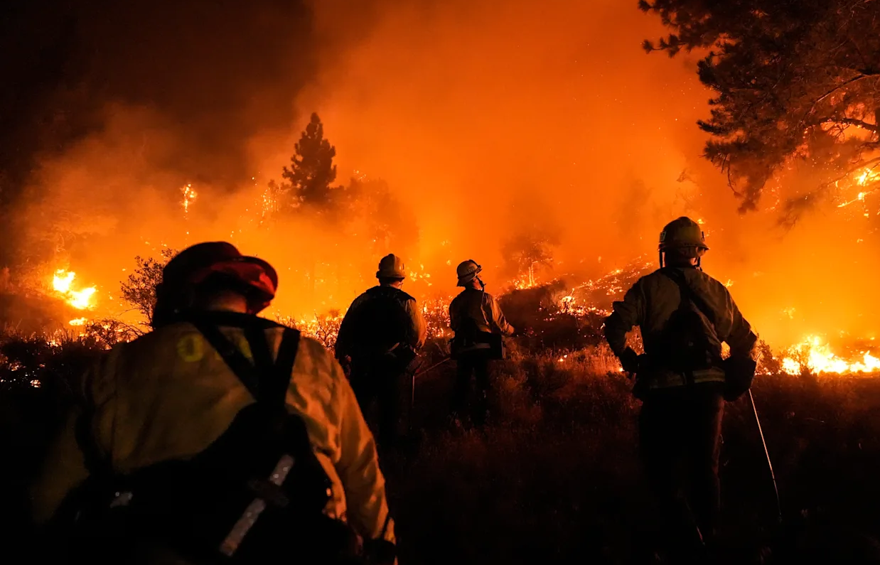 Dense wildfire smoke drifts into northern Nevada, bringing air quality concerns