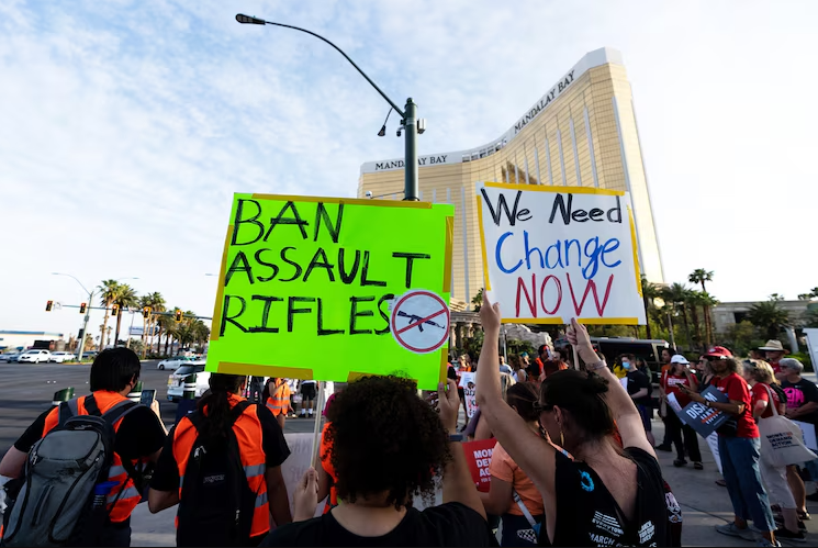 Nevada gun laws under scrutiny after Las Vegas resident’s Manhattan shooting spree