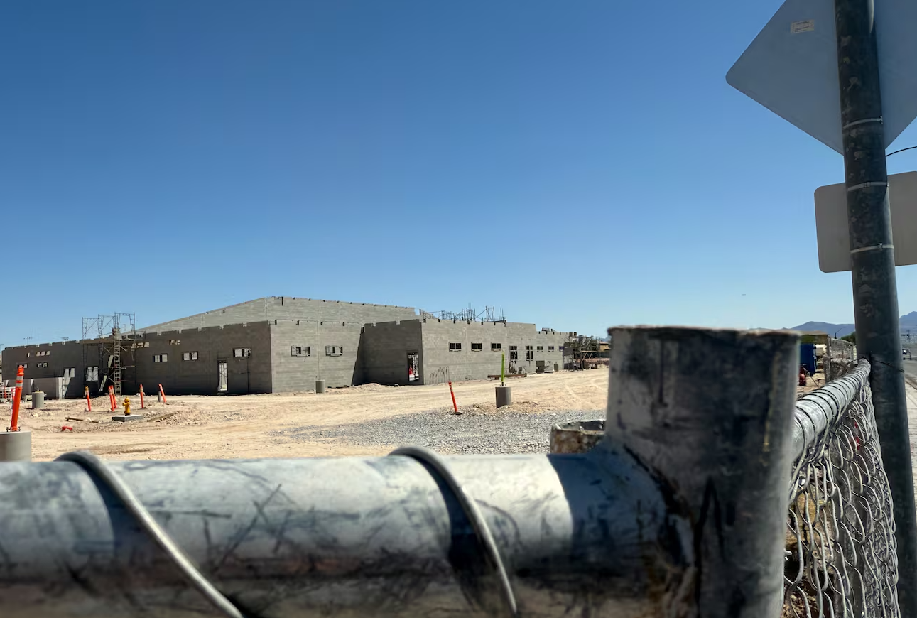 Construction advances on new Las Vegas Metro Police substation in underserved East Valley