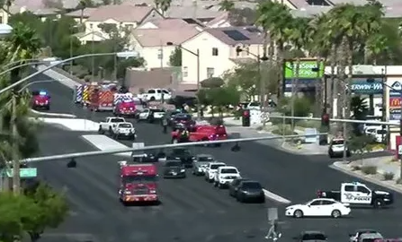 Five injured in rollover crash in northwest Las Vegas