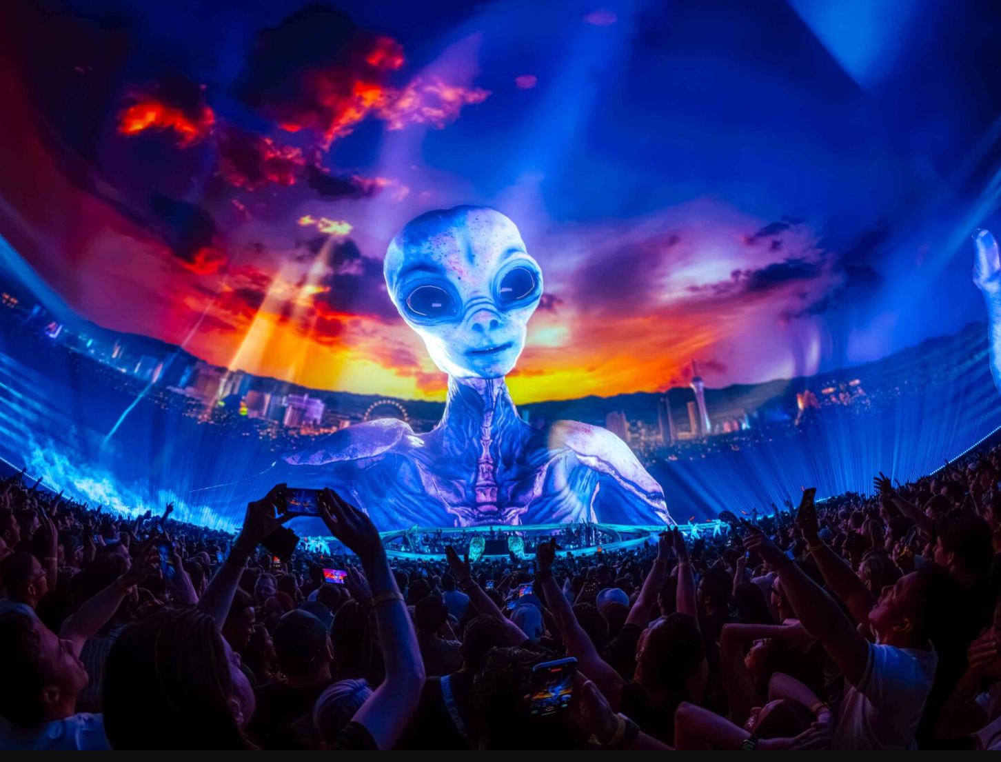 UNITY makes spectacular debut at Sphere Las Vegas as Insomniac and Tomorrowland join forces